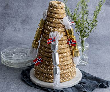 Kransekake 18 ringer