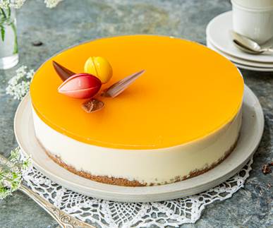 Ostekake med pasjonsfrukt 15bit