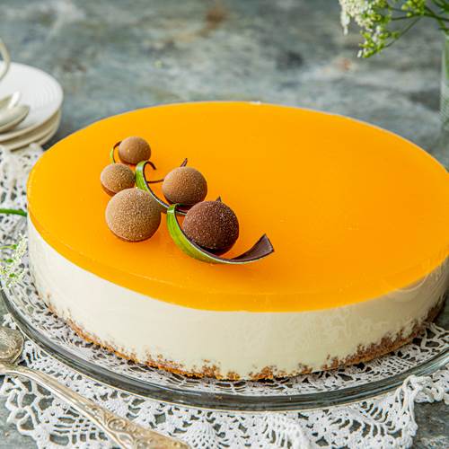 Ostekake med pasjonsfrukt 20bit
