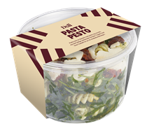 Pasta Pesto salat