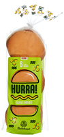 HURRA Burgerbrød 6pk