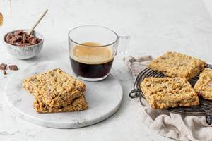 Flapjack med sjokolade